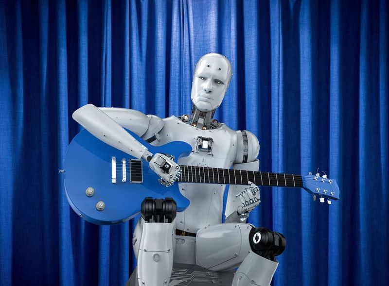 AI guitarist backing tracks
